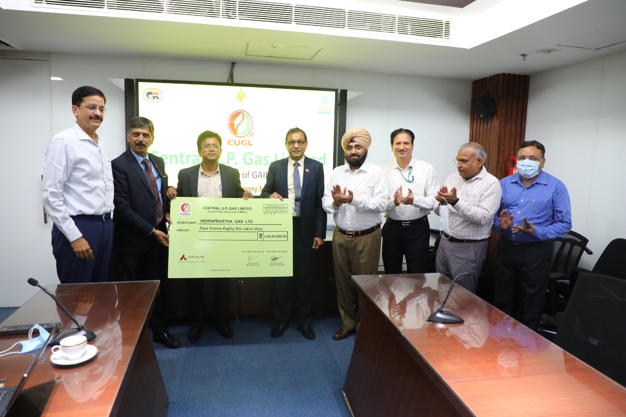 Dividend presentation to GAIL, BPCL and IGL for FY 202021 CUGL