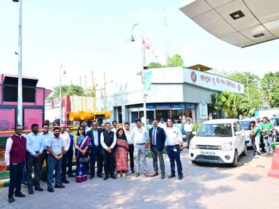 GAIL Director - HR Visit at CUGL Fazalganj CGS, Kanpur